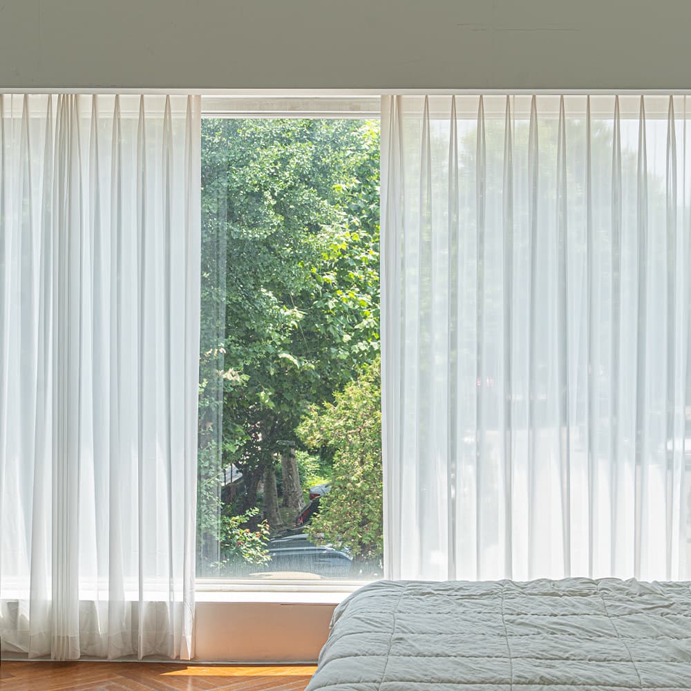 국내산 원단공장 먼지없는 퓨어화이트 나비주름 쉬폰커튼 가로60CM x 세로250CM 가격 추이 메종드 에떼르넬 국내산 원단공장 먼지없는 퓨어화이트 나비주름 쉬폰커튼 가로60CM x 세로250CM - 최저가 18,900원