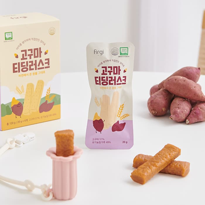 퍼기 유아 아기 간식 세트 고구마 티딩러스크 1BOX + 딸기홀더 1P + 스트랩 롱 크림 가격 비교 키즈마일 퍼기 유아 아기 간식 세트 고구마 티딩러스크 1BOX + 딸기홀더 1P + 스트랩 롱 크림