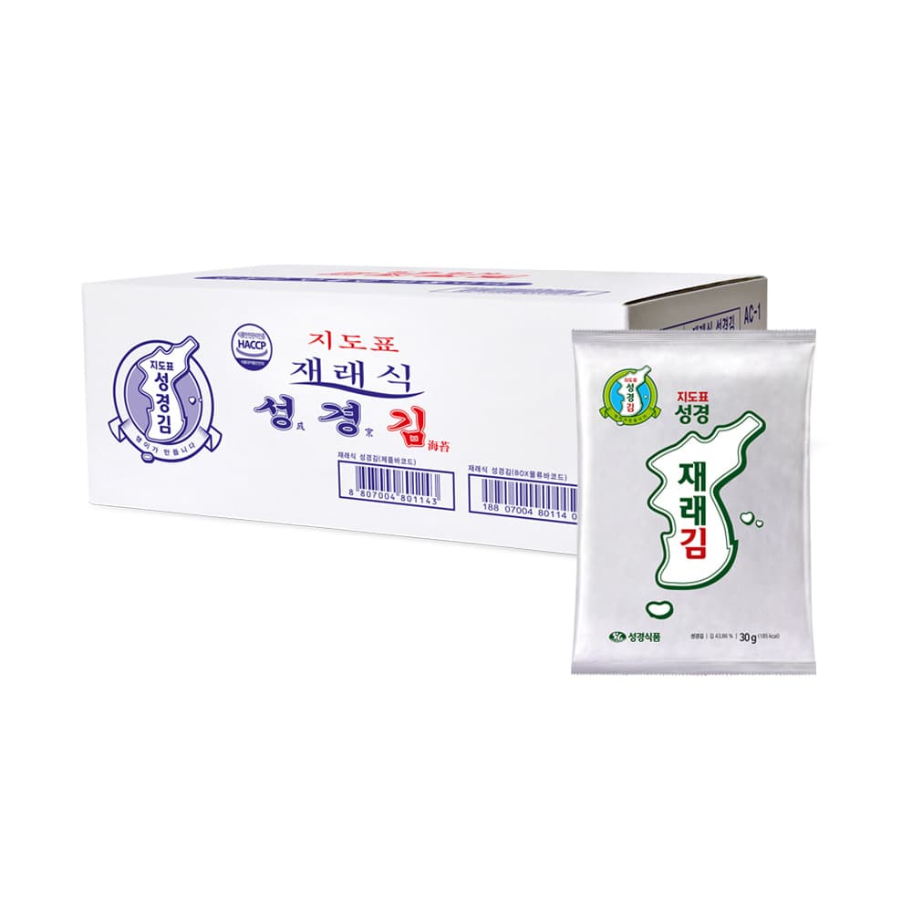 지도표 성경김 재래 전장김 조미 구운 김 30g 20개 가격 비교 주식회사 성경식품 지도표 성경김 재래 전장김 조미 구운 김 30g 20개