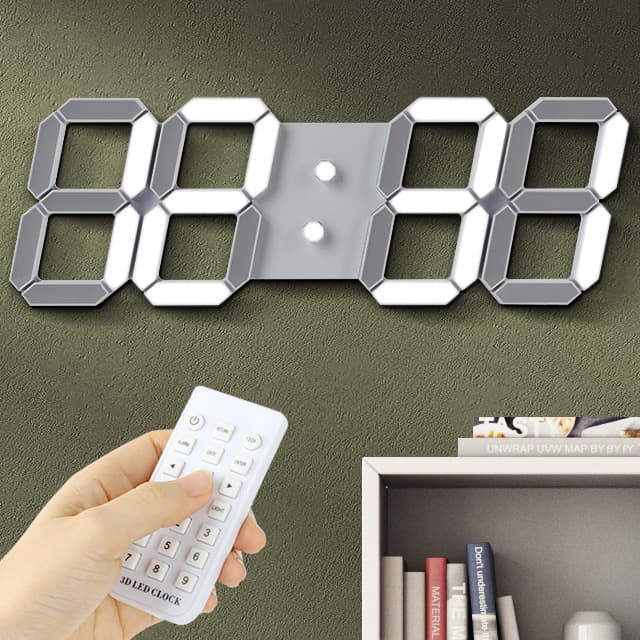벽시계 LED 디지털 88대형 화이트 가격 추이 아카시아리빙 벽시계 LED 디지털 88대형 화이트 - 최저가 36,500원