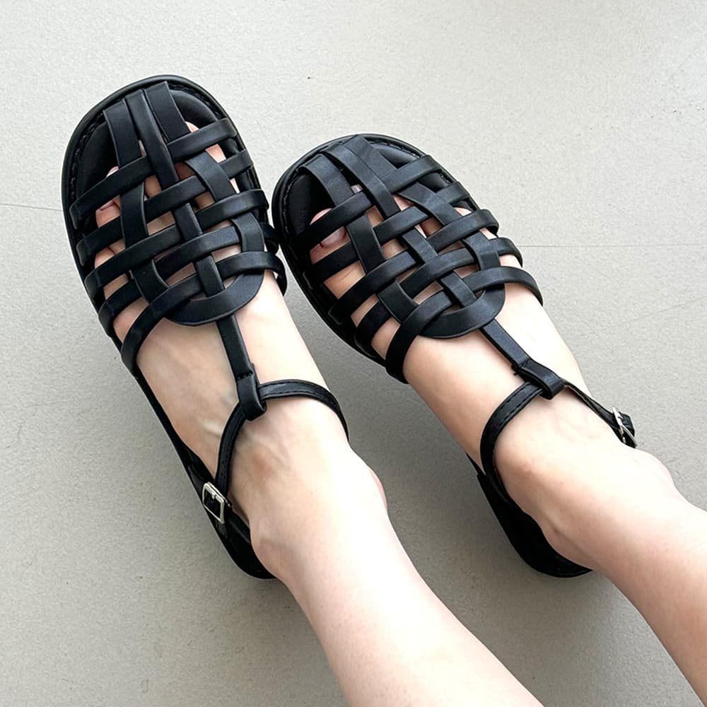 피셔맨 위빙 발편한 T스트랩 앞막힌 여름 샌들 가격 추이 꼼지락SHOES 피셔맨 위빙 발편한 T스트랩 앞막힌 여름 샌들 - 최저가 24,800원