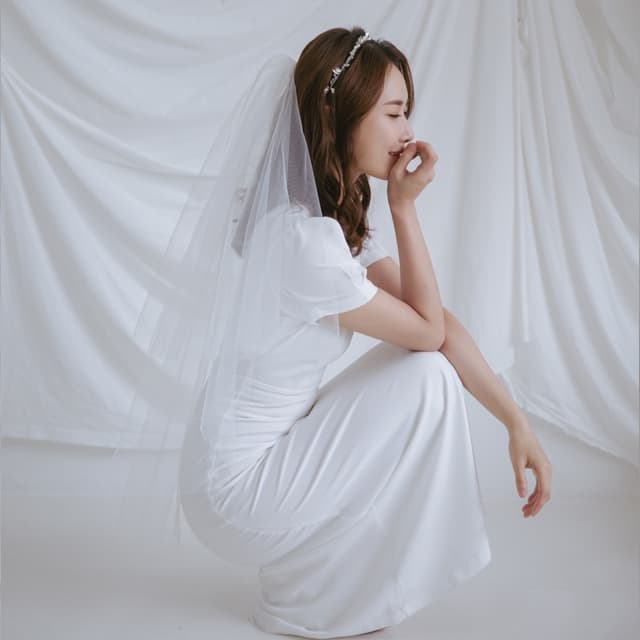 국민면사포 청순 숏베일 v1 셀프웨딩 베일 웨딩스냅소품 가격 추이 릴리드레스 국민면사포 청순 숏베일 v1 셀프웨딩 베일 웨딩스냅소품 - 최저가 4,900원