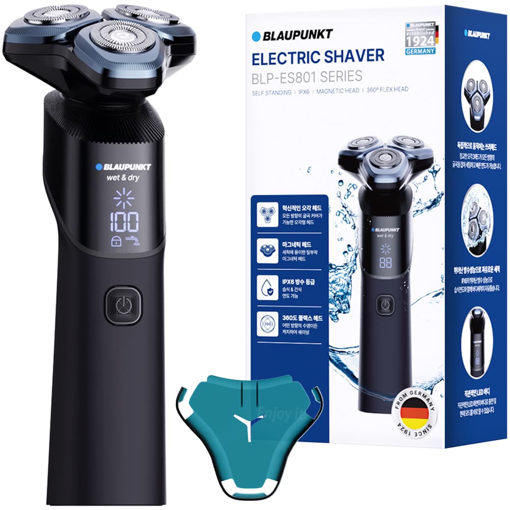 블라우풍트 IPX6 방수 셀프스탠딩 LED 전기면도기 BLP-ES801NBT 가격 추이 블라우풍트 블라우풍트 IPX6 방수 셀프스탠딩 LED 전기면도기 BLP-ES801NBT - 최저가 33,800원
