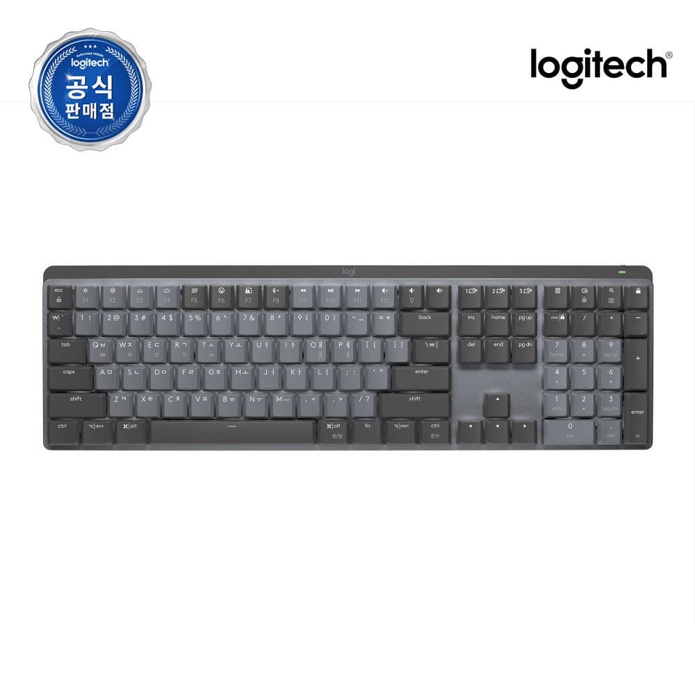 로지텍코리아 MX Mechanical 무선 키보드 블랙 적축 가격 추이 로지텍 공식온라인 로지텍코리아 MX Mechanical 무선 키보드 블랙 적축 - 최저가 179,000원