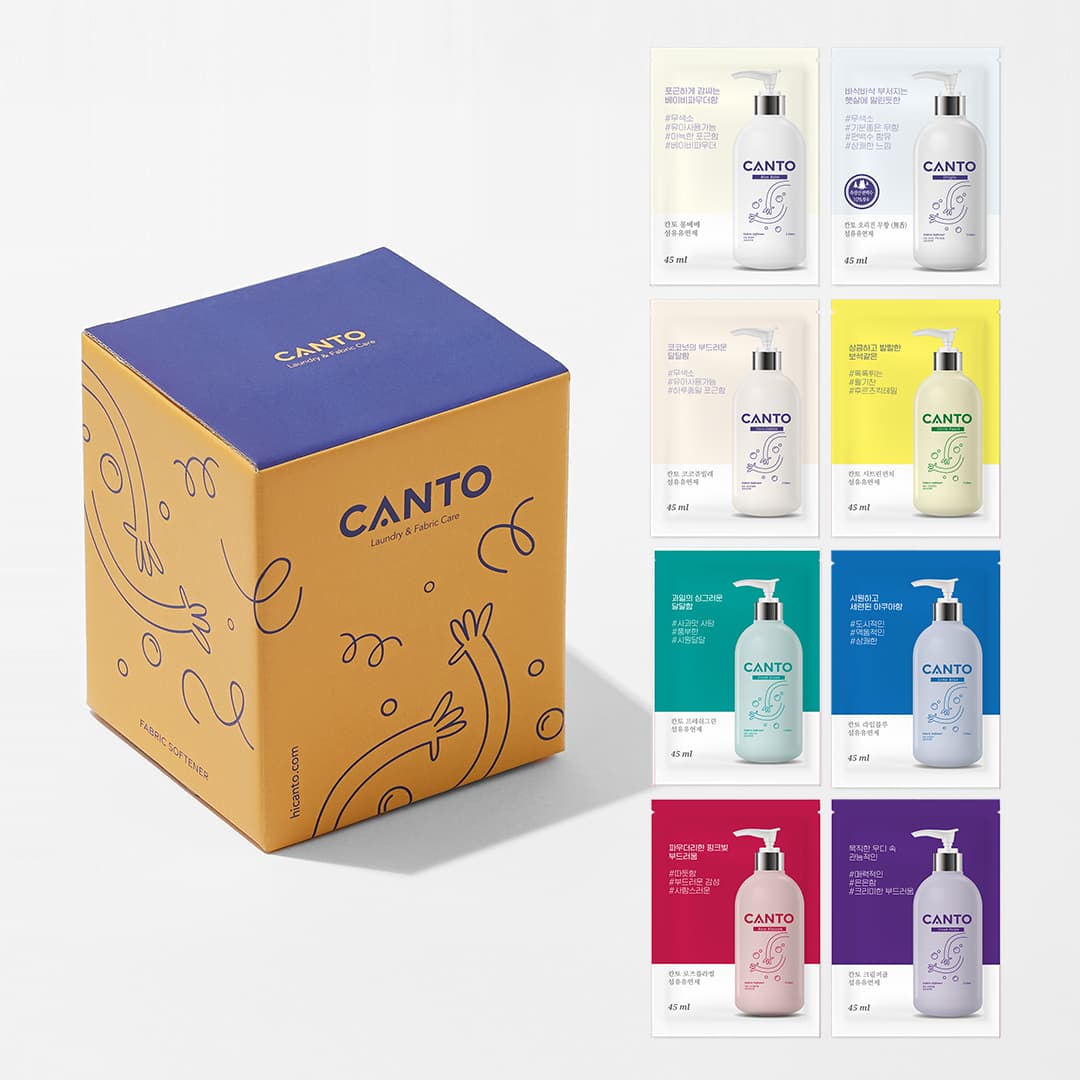칸토 웰컴 체험 트라이얼 키트 섬유유연제 8종 가격 비교 칸토CANTO 칸토 웰컴 체험 트라이얼 키트 섬유유연제 8종