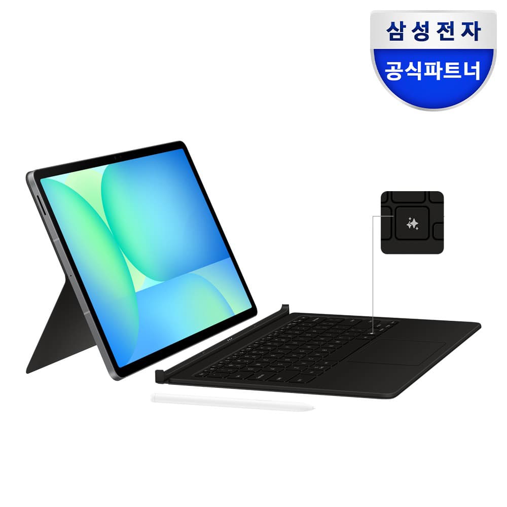 삼성 정품 AI 터치패드 키보드 북커버 케이스 블랙 갤럭시 탭 S10 FE 플러스 가격 추이 삼성공식파트너 제이유 삼성 정품 AI 터치패드 키보드 북커버 케이스 블랙 갤럭시 탭 S10 FE 플러스 - 최저가 238,000원