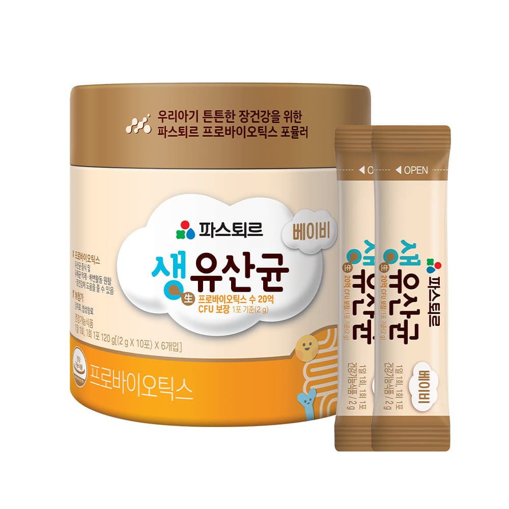 파스퇴르 베이비 생유산균 60포 가격 추이 롯데웰푸드 파스퇴르 베이비 생유산균 60포 - 최저가 30,900원
