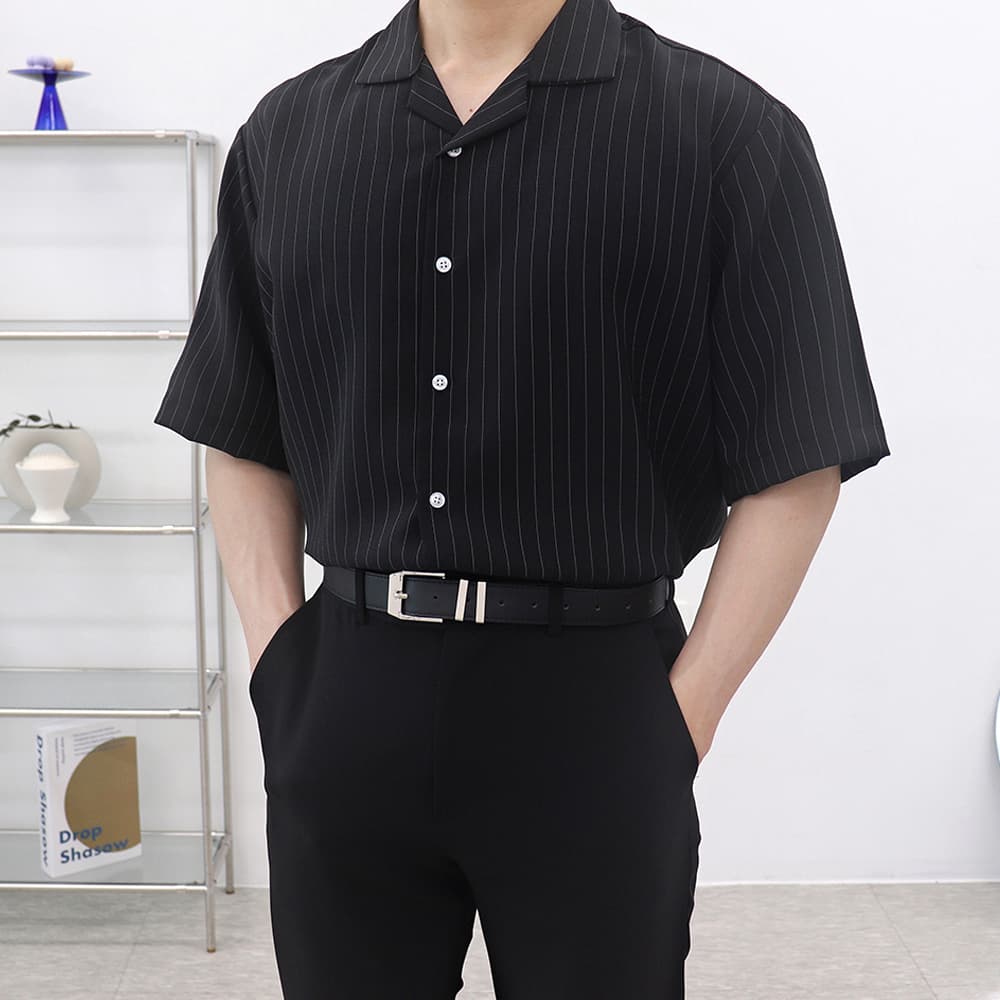 오픈카라반팔셔츠 링클프리 남자린넨남방 가격 비교 킵글랜 오픈카라반팔셔츠 링클프리 남자린넨남방
