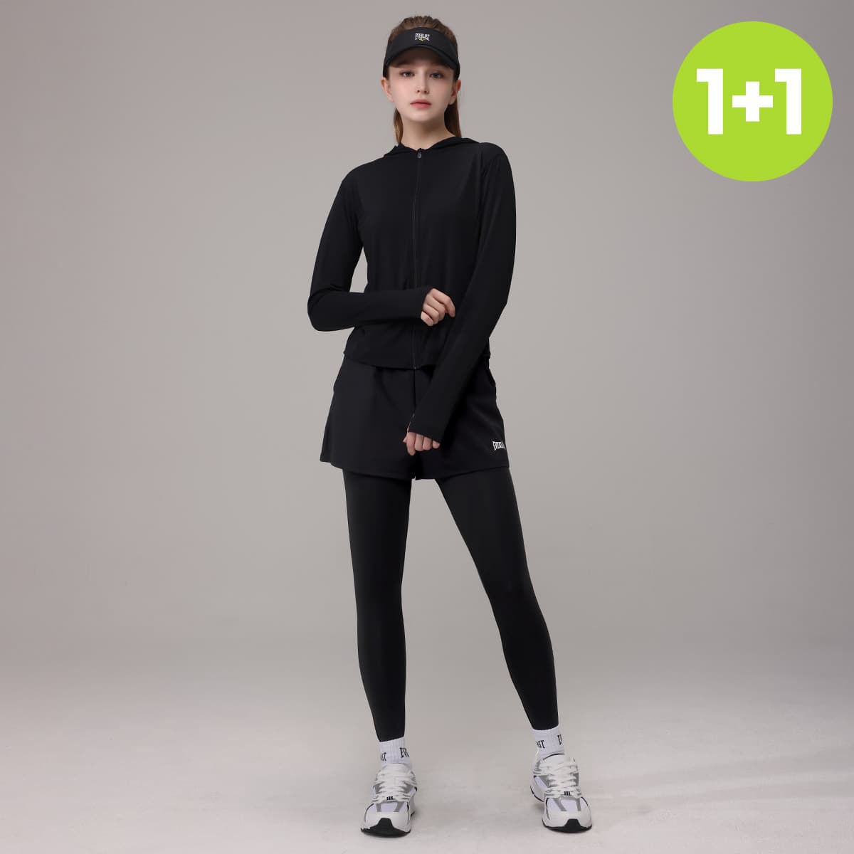 에버라스트 여자 투인원 반바지 레깅스 세트 가격 비교 EVERLAST Korea 에버라스트 여자 투인원 반바지 레깅스 세트