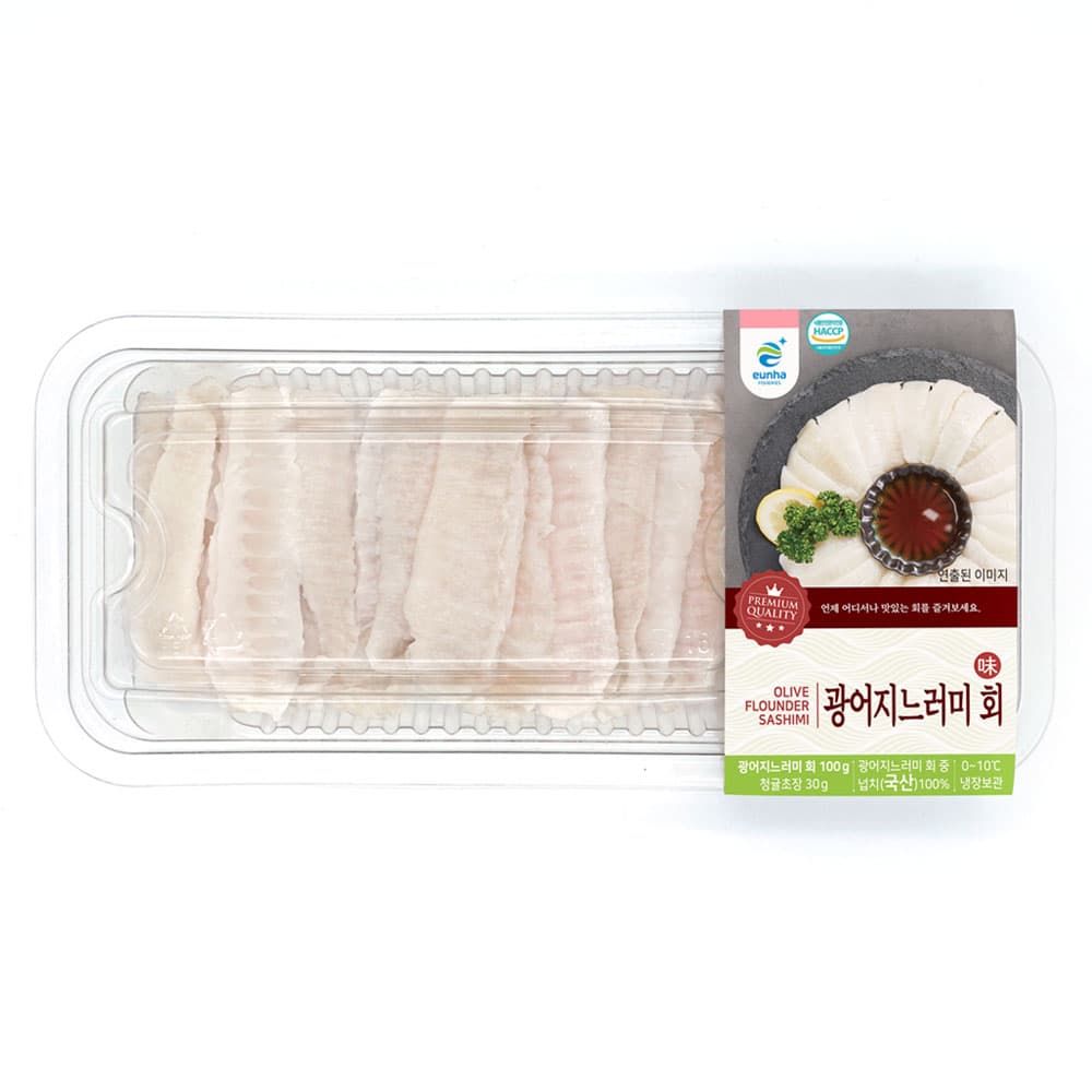국내산 숙성 광어 지느러미회 100g 가격 추이 은하수산 국내산 숙성 광어 지느러미회 100g - 최저가 17,900원