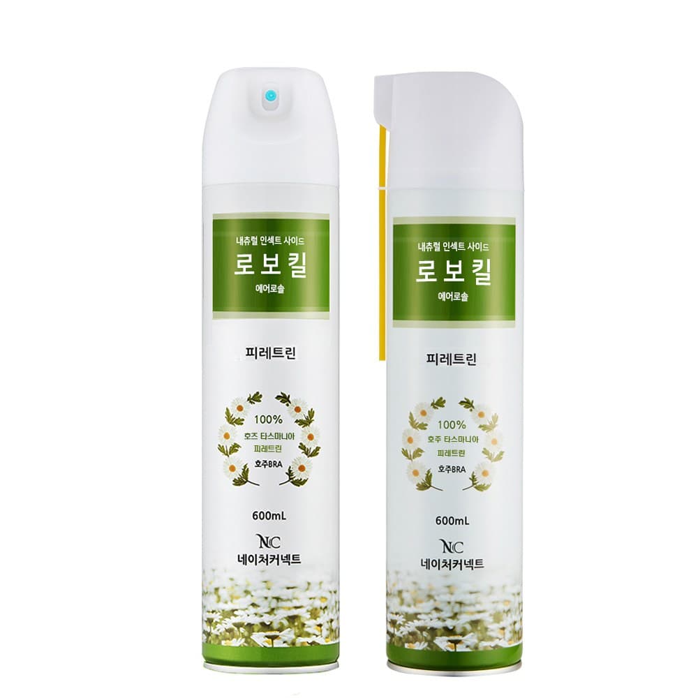로보킬+로보킬대롱형600ml 국화꽃 피레트린 살충제 가격 추이 네이처커넥트 로보킬+로보킬대롱형600ml 국화꽃 피레트린 살충제 - 최저가 26,800원