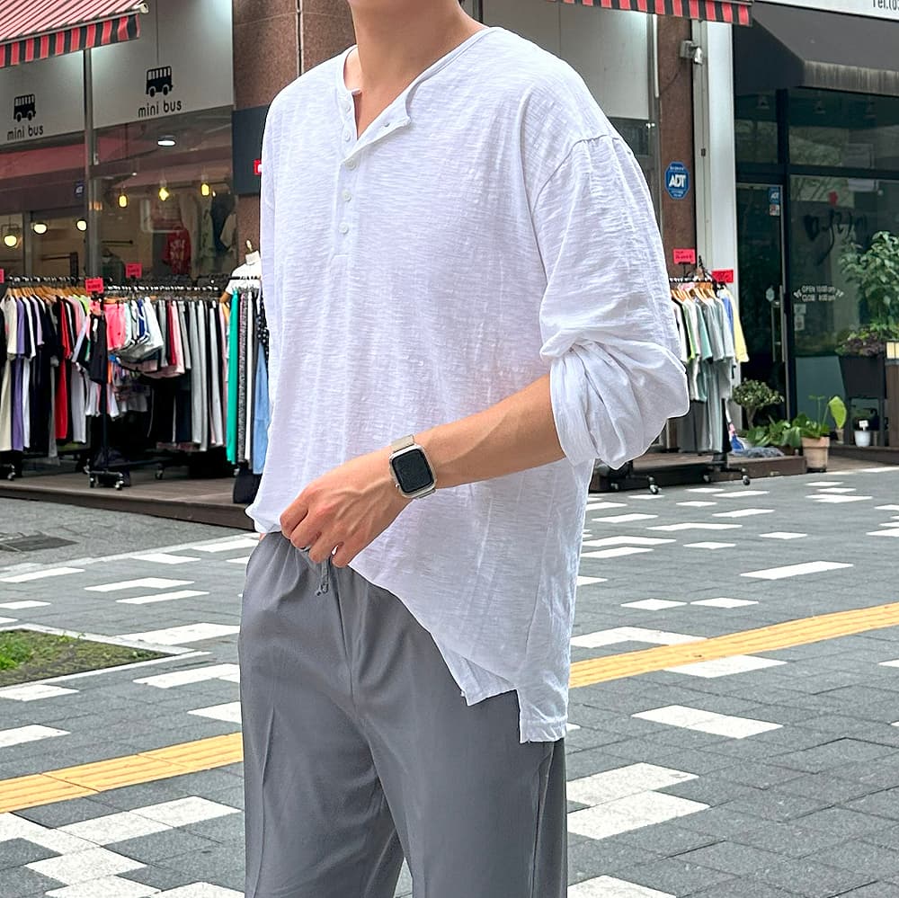 남자 여름 긴팔티 오버핏 슬라브 린넨 티셔츠 가격 추이 션타운 남자 여름 긴팔티 오버핏 슬라브 린넨 티셔츠 - 최저가 29,800원