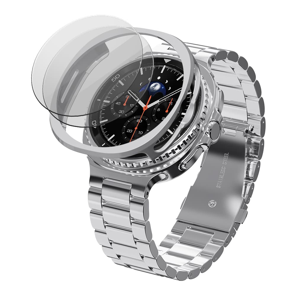 갤럭시워치8 클래식 46mm 실버 메탈 스트랩 밴드 + 하드 케이스 + 강화유리 SET 가격 추이 칸탐 갤럭시워치8 클래식 46mm 실버 메탈 스트랩 밴드 + 하드 케이스 + 강화유리 SET - 최저가 19,900원