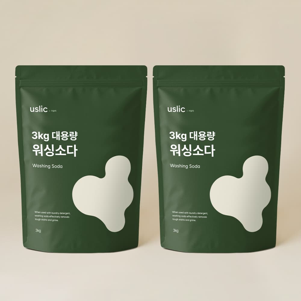 어슬릭 워싱소다 탄산소다 탄산나트륨 강알칼리세제 염기성 3kg, 2개 가격 비교 USLIC 어슬릭 워싱소다 탄산소다 탄산나트륨 강알칼리세제 염기성 3kg, 2개