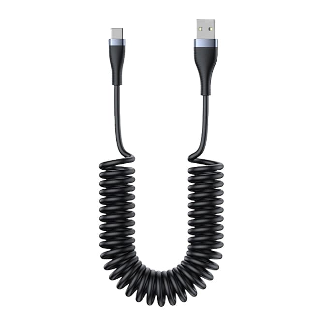 안드로이드오토 케이블 애플카플레이 케이블 USB A to C C타입 충전기선 1.0M 코일 가격 비교 올거치 안드로이드오토 케이블 애플카플레이 케이블 USB A to C C타입 충전기선 1.0M 코일
