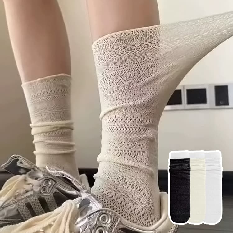 모니카 여성 무압박 레이스 패턴 양말 장목 가격 비교 뚜기버기 모니카 여성 무압박 레이스 패턴 양말 장목