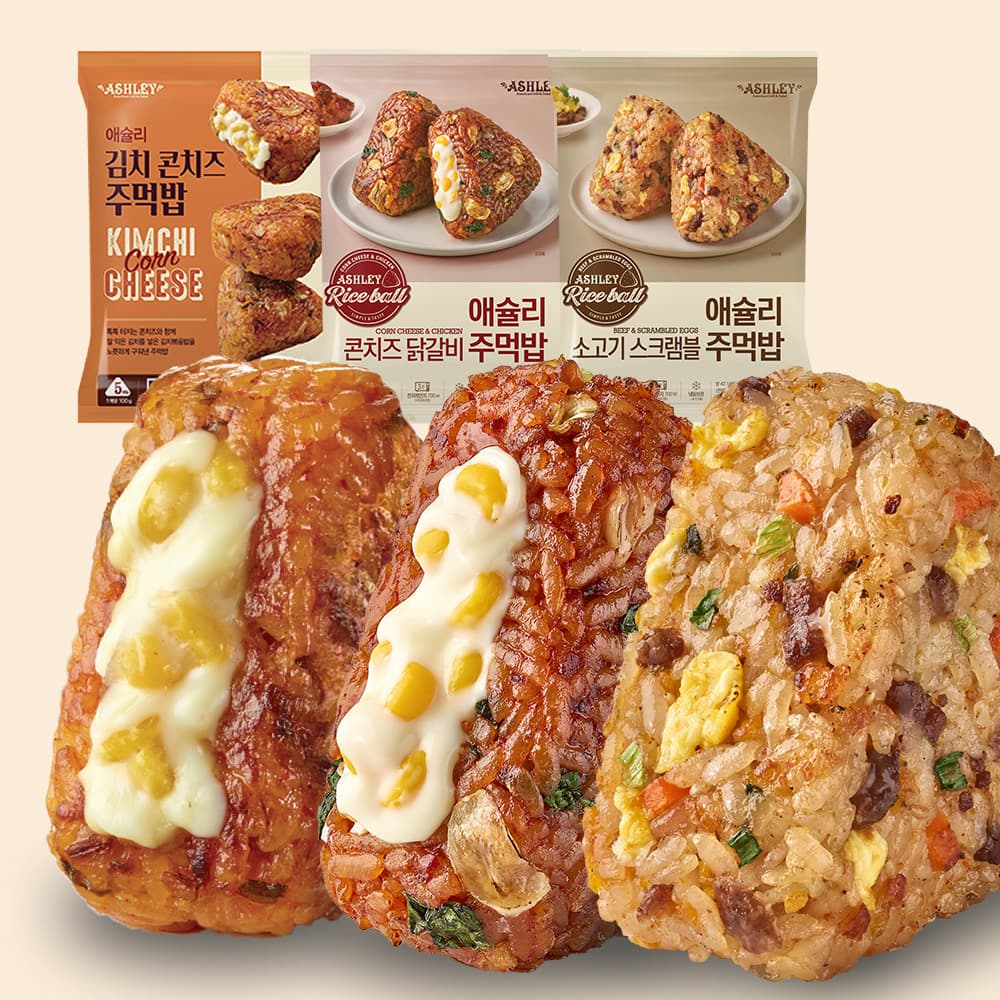 애슐리 주먹밥 15개입 (김치5+닭갈비5+소고기5) 냉동 삼각김밥 가격 추이 애슐리 홈스토랑 애슐리 주먹밥 15개입 (김치5+닭갈비5+소고기5) 냉동 삼각김밥 - 최저가 23,490원