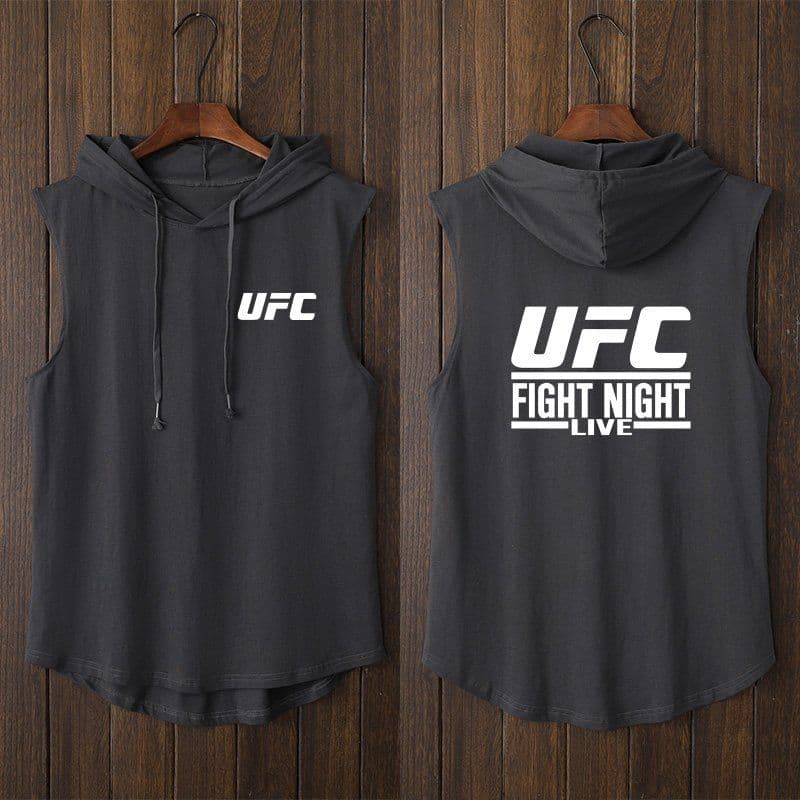 MMA 민소매 후드 UFC 킥복싱 나시 가격 비교 Tao Express MMA 민소매 후드 UFC 킥복싱 나시