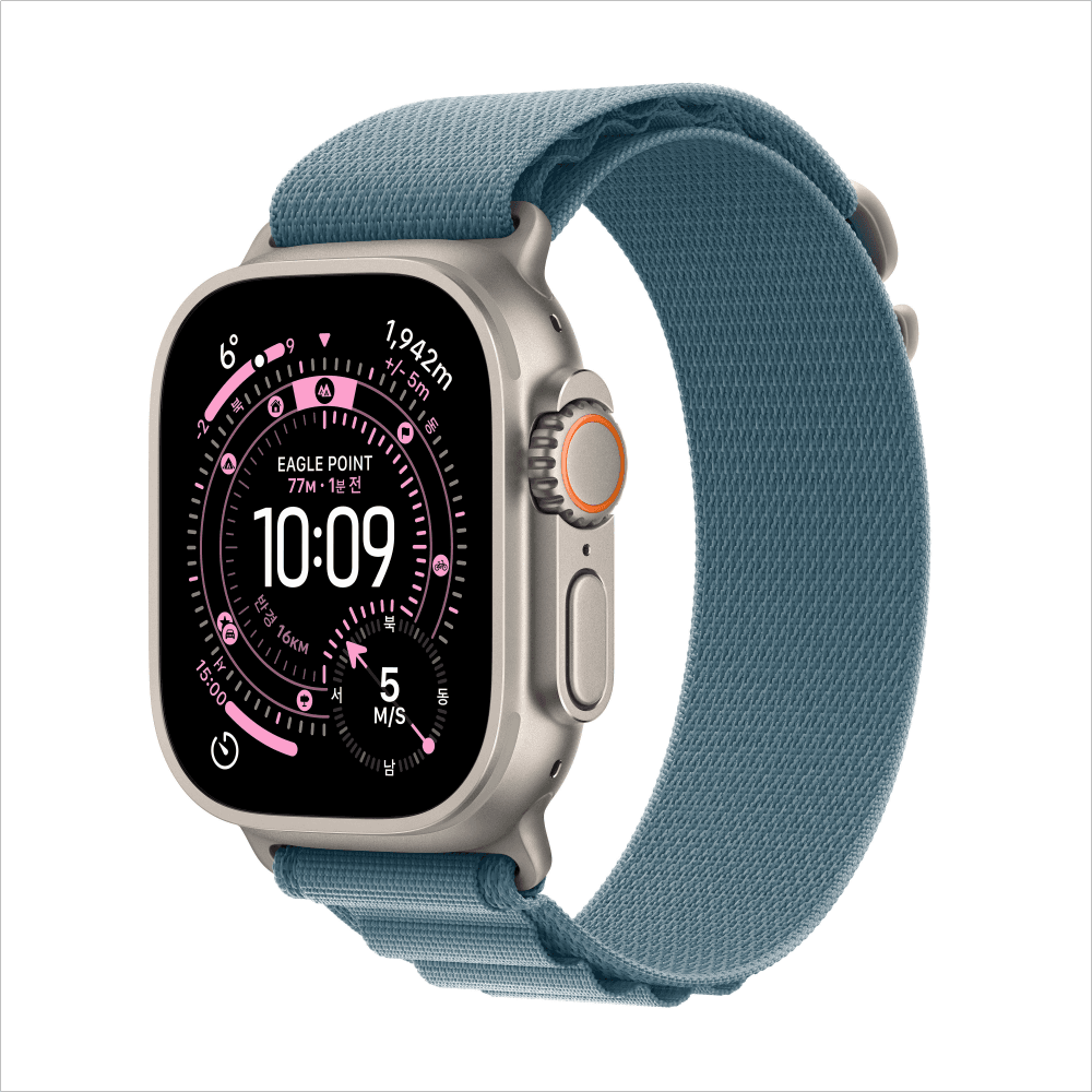 애플 애플워치 울트라 3 셀룰러 49mm 내추럴 티타늄 라이트블루 알파인 루프 L 가격 추이 애플 공식 브랜드스토어 애플 애플워치 울트라 3 셀룰러 49mm 내추럴 티타늄 라이트블루 알파인 루프 L - 최저가 1,249,000원