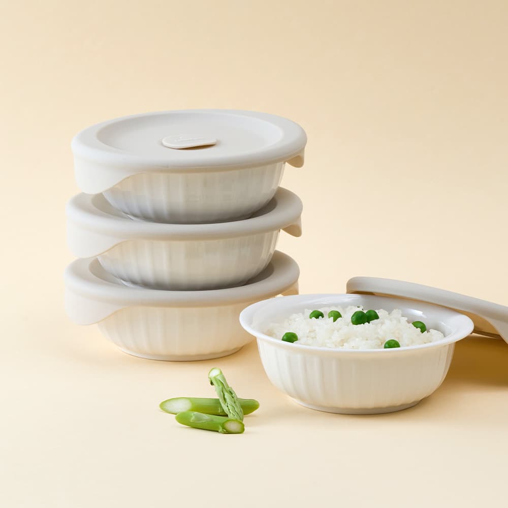 바로한끼 도자기 밥용기 아이보리 355ml 4P 가격 추이 락앤락 바로한끼 도자기 밥용기 아이보리 355ml 4P - 최저가 25,300원