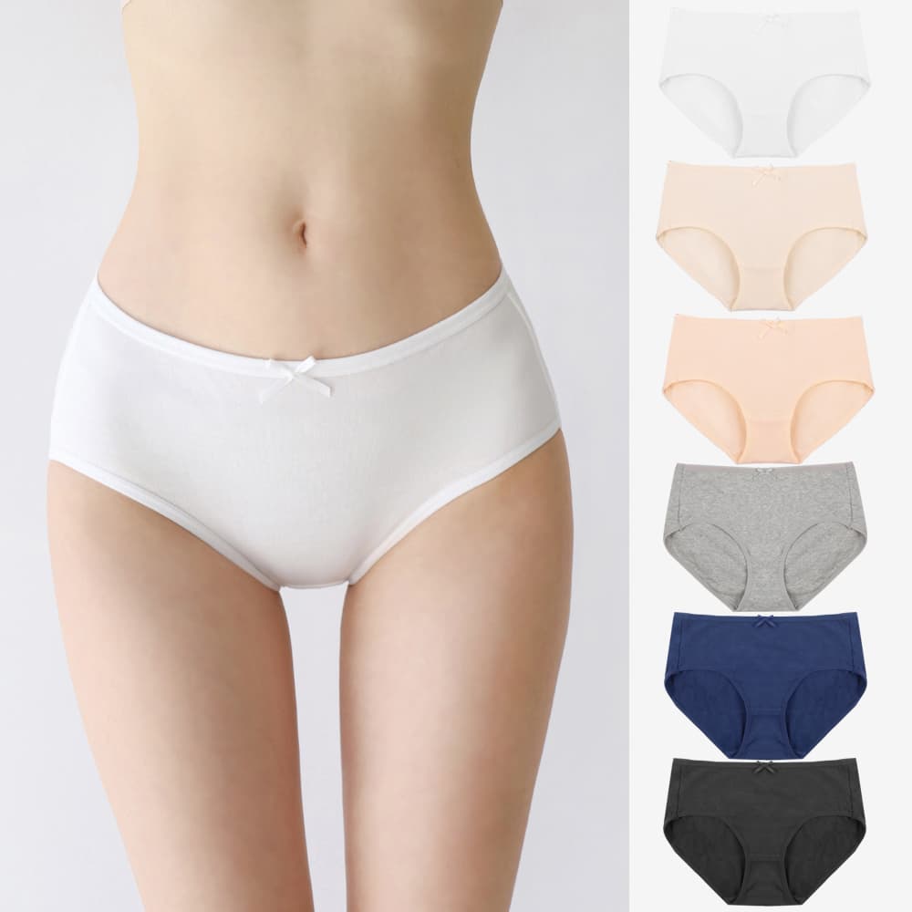 크라시앙 여성 속옷 순면팬티 6pack 가격 비교 크라시앙 크라시앙 여성 속옷 순면팬티 6pack