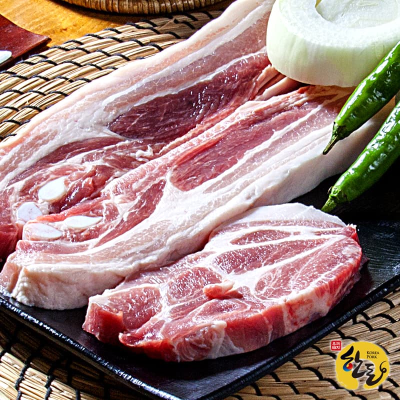 으뜸한돈 냉장 구이용 삼겹살 1kg 가격 추이 으뜸한돈 으뜸한돈 냉장 구이용 삼겹살 1kg - 최저가 24,500원