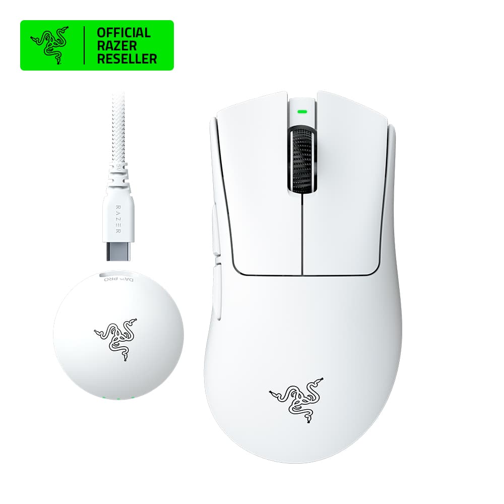 레이저 코리아 데스에더 Razer DeathAdder V4 Pro 무선 게이밍 마우스 화이트 가격 비교 레이저플레이스 레이저 코리아 데스에더 Razer DeathAdder V4 Pro 무선 게이밍 마우스 화이트