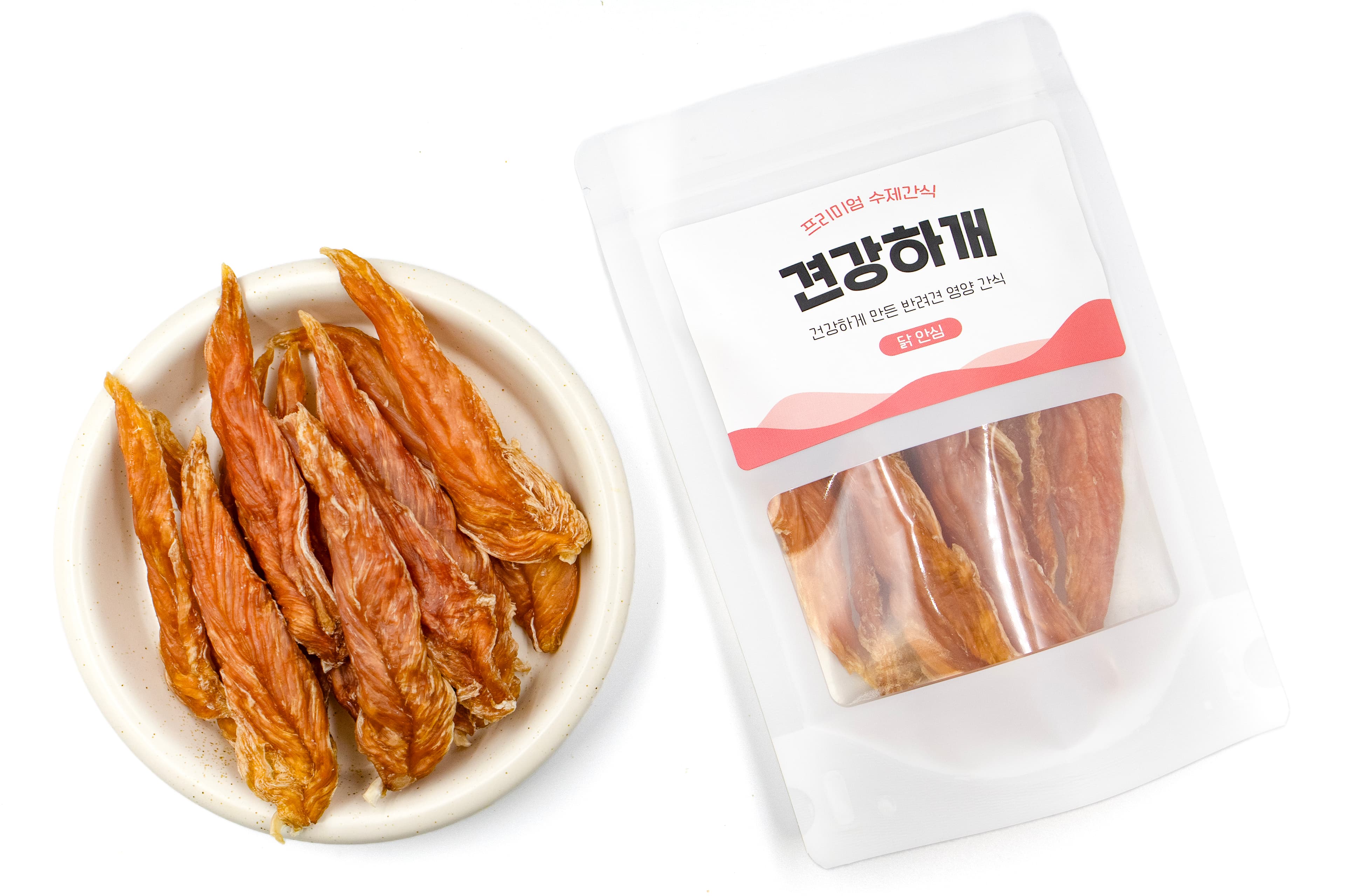 강아지 수제간식 국내산 닭 안심 육포 100g 가격 추이 견강하개 강아지 수제간식 국내산 닭 안심 육포 100g - 최저가 6,900원