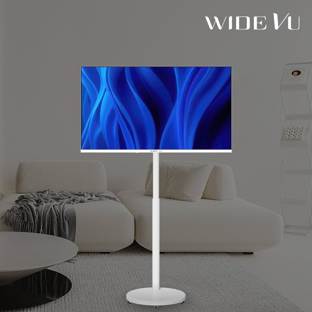 와이드무빙뷰 화이트에디션 삼탠바이미V3 셋트 QLED 101cm(40인치) FHD 스마트 이동식 TV 유압식 높이조절 가격 비교 와이드뷰 와이드무빙뷰 화이트에디션 삼탠바이미V3 셋트 QLED 101cm(40인치) FHD 스마트 이동식 TV 유압식 높이조절