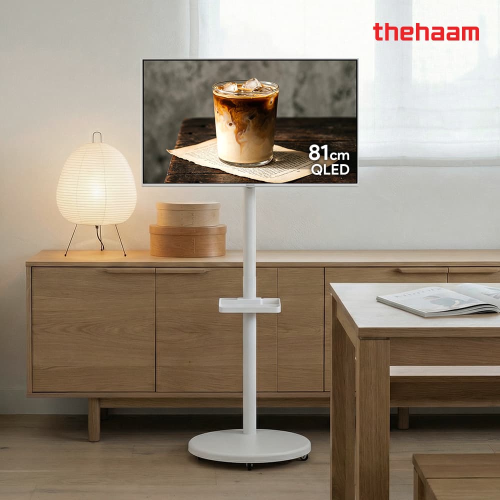 이동식 삼탠바이미 스마트 티비 81cm(32인치) QLED 가격 비교 더함전자 이동식 삼탠바이미 스마트 티비 81cm(32인치) QLED