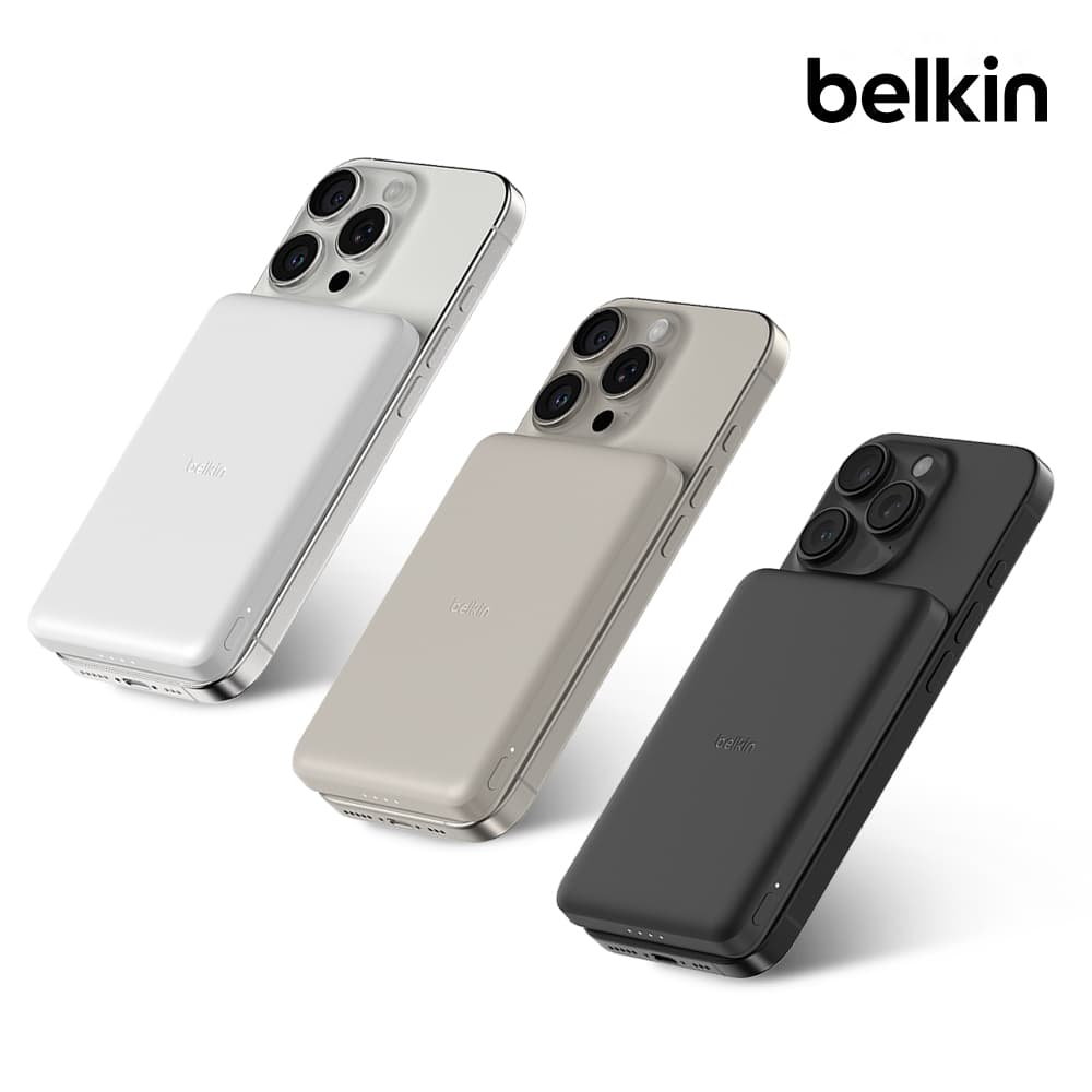 벨킨 5000mAh 초슬림 마그네틱 무선 충전 보조배터리 BPD010 가격 추이 벨킨공식몰 벨킨 5000mAh 초슬림 마그네틱 무선 충전 보조배터리 BPD010 - 최저가 39,900원