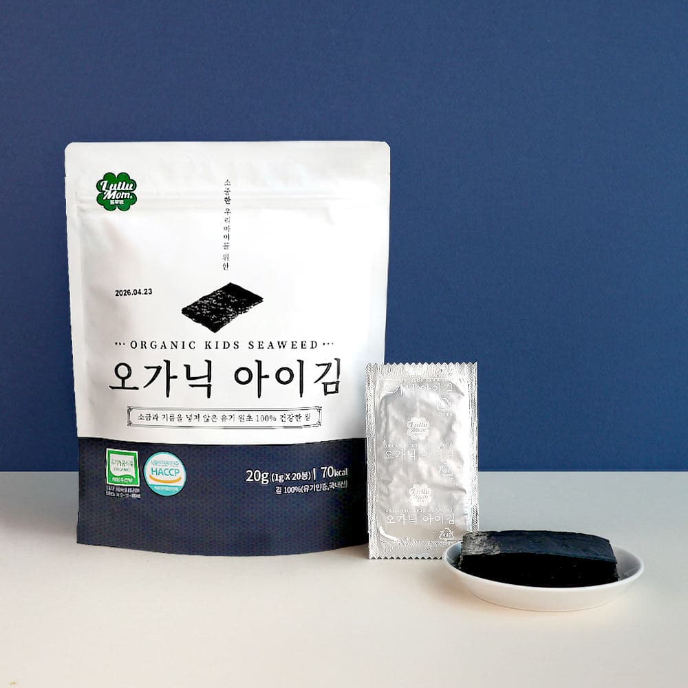 룰루맘 오가닉 무조미 아이김 20g 4+1개 가격 비교 룰루맘 룰루맘 오가닉 무조미 아이김 20g 4+1개