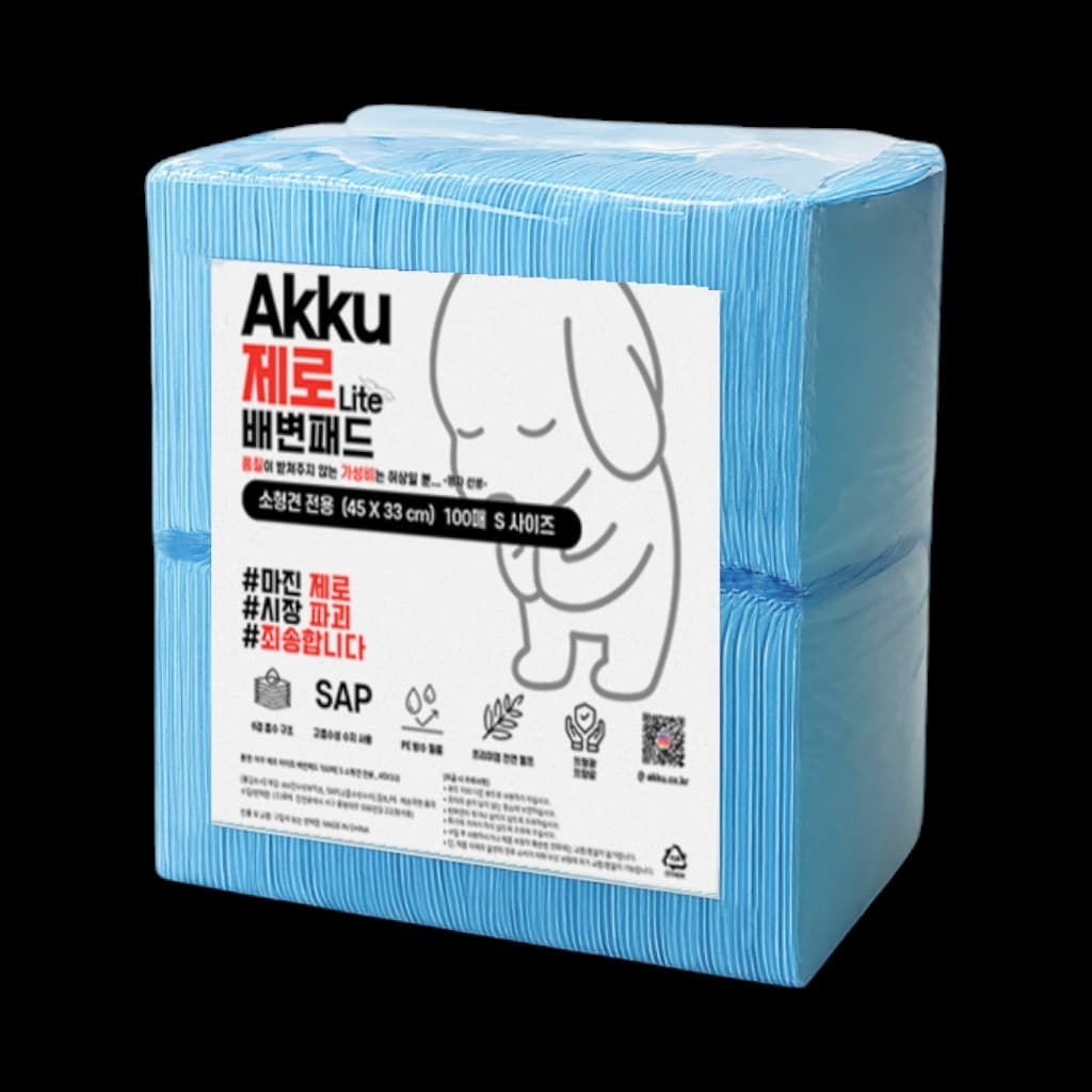 강아지 배변패드 대용량 100매 아꾸 제로라이트 가격 추이 아꾸 Akku 강아지 배변패드 대용량 100매 아꾸 제로라이트 - 최저가 2,900원