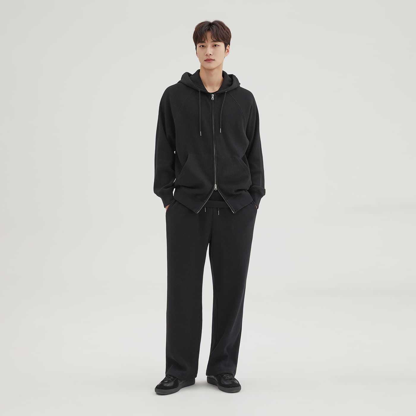 스파오 와플 와이드 스웨트팬츠 SPMTG25C31 가격 비교 스파오 스토어 스파오 와플 와이드 스웨트팬츠 SPMTG25C31