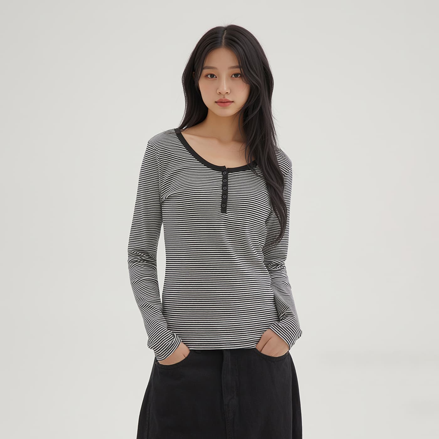 스파오 헨리넥 긴팔티 SPLWG23G02 가격 추이 스파오 스토어 스파오 헨리넥 긴팔티 SPLWG23G02 - 최저가 14,900원