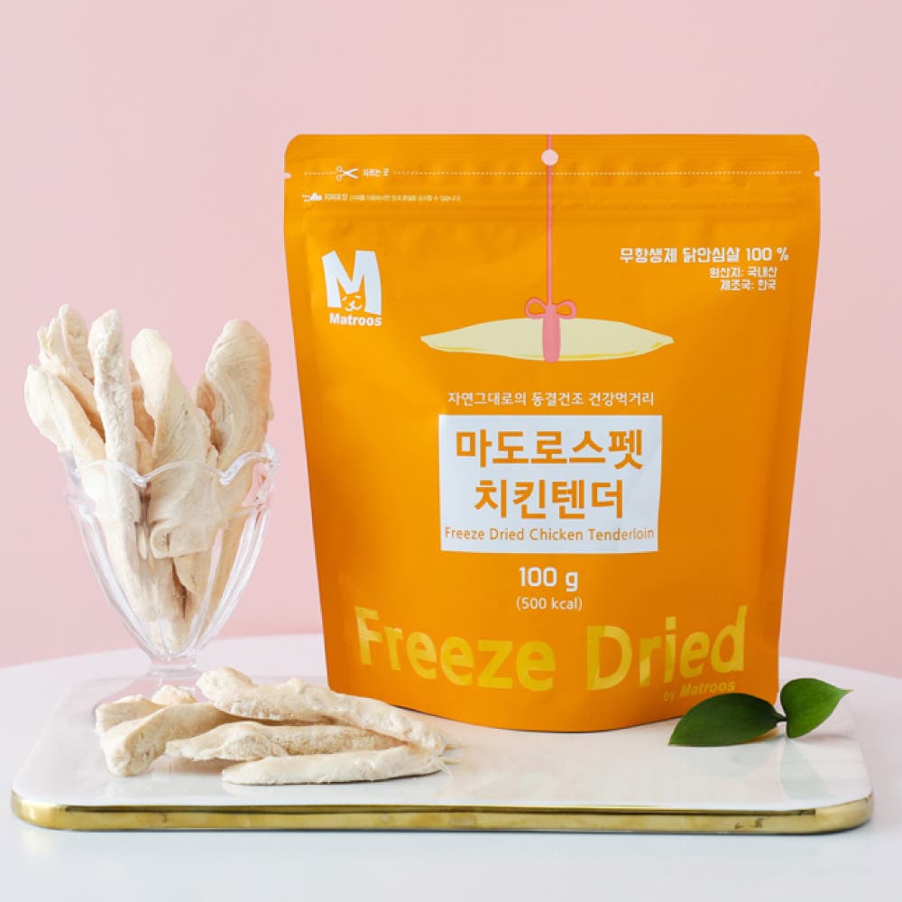 마도로스펫 치킨텐더 100g 동결건조 간식 가격 비교 마도로스 펫 마도로스펫 치킨텐더 100g 동결건조 간식