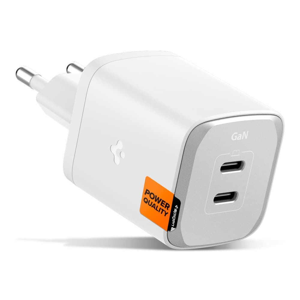 PD 65W PPS USB C타입 2포트 GaN 초고속 충전기 PE2204 가격 추이 슈피겐 PD 65W PPS USB C타입 2포트 GaN 초고속 충전기 PE2204 - 최저가 54,900원