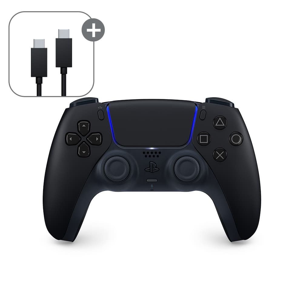 PS5 듀얼센스 무선 컨트롤러 미드나이트 블랙 + PC용 USB 케이블 가격 추이 PlayShop PS5 듀얼센스 무선 컨트롤러 미드나이트 블랙 + PC용 USB 케이블 - 최저가 94,000원