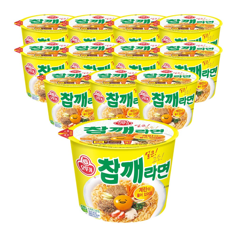 오뚜기 참깨라면 110g 12개 가격 추이 오뚜기mall 오뚜기 참깨라면 110g 12개 - 최저가 13,400원