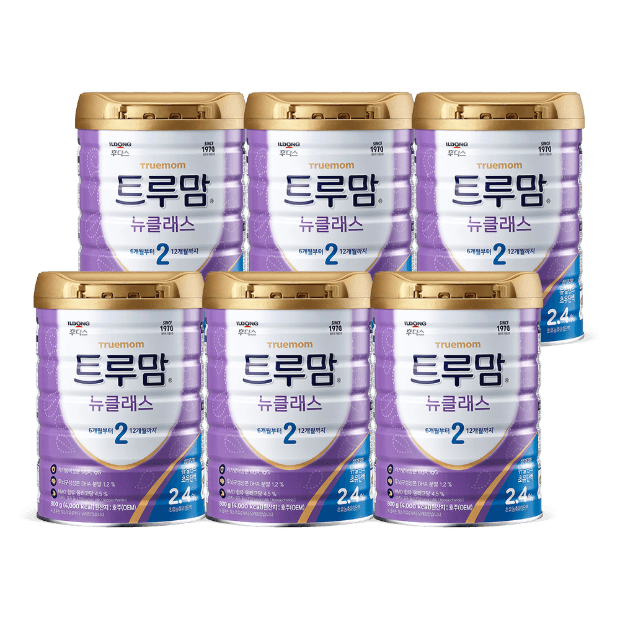 트루맘 뉴클래스 2단계 800g, 6개 가격 추이 일동후디스 트루맘 뉴클래스 2단계 800g, 6개 - 최저가 268,800원
