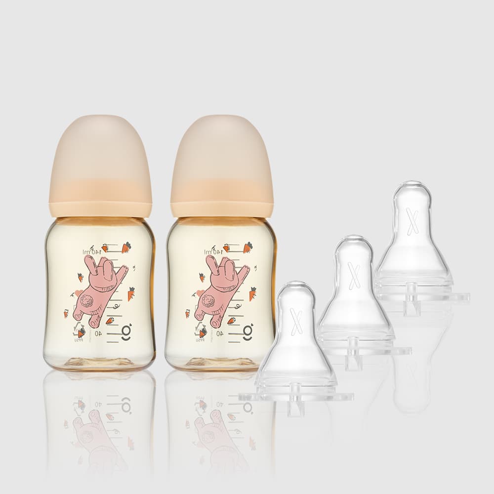 PPSU 꿈찾는 토끼 젖병 150ml 2개 + 아이쏙 3개 가격 비교 그린맘샵 PPSU 꿈찾는 토끼 젖병 150ml 2개 + 아이쏙 3개