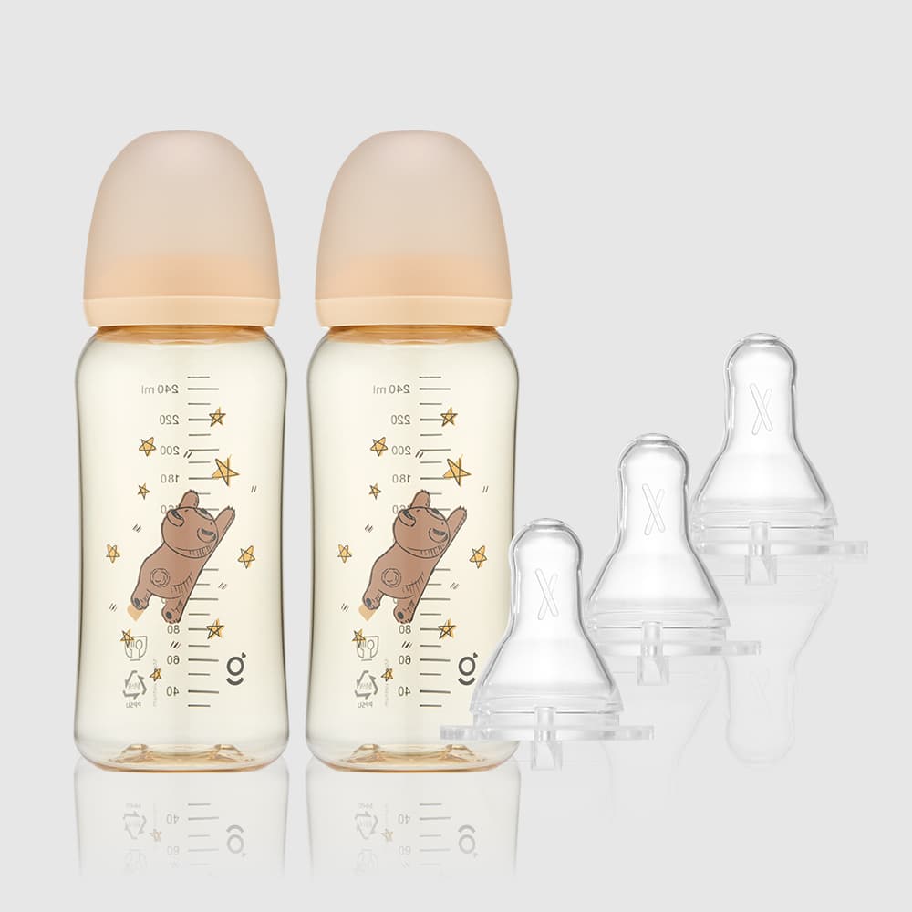 PPSU 꿈찾는 곰 젖병 250ml 2개 + 아이쏙 3개 가격 추이 그린맘샵 PPSU 꿈찾는 곰 젖병 250ml 2개 + 아이쏙 3개 - 최저가 35,600원