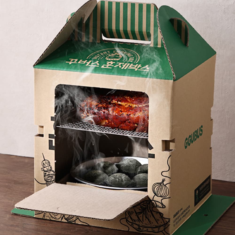꾸버스 훈제박스 바베큐그릴 캠핑 일회용 접이식 훈제 직화 오리지널 BBQ 가격 추이 인디에이 꾸버스 훈제박스 바베큐그릴 캠핑 일회용 접이식 훈제 직화 오리지널 BBQ - 최저가 12,900원