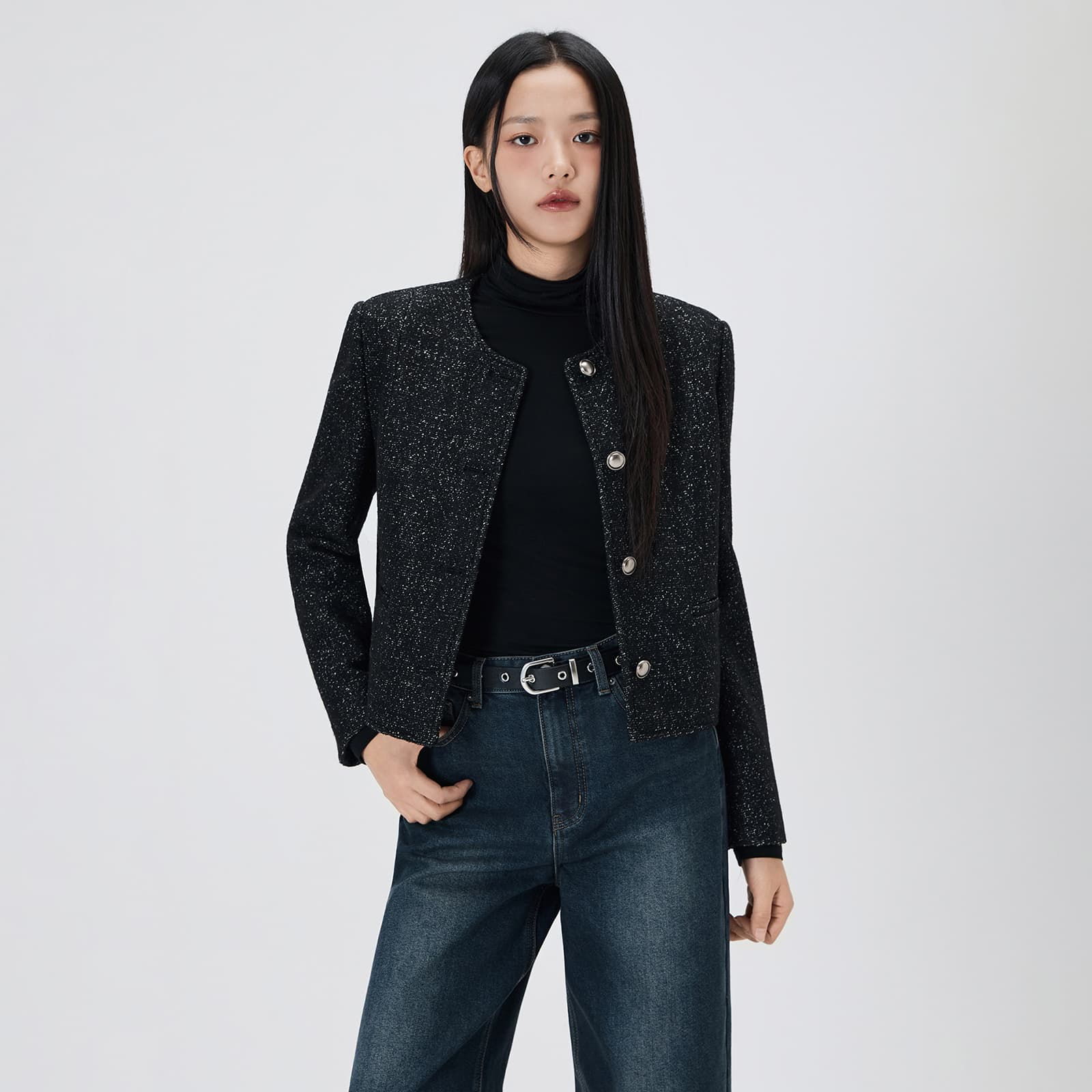 미쏘 라운드넥 트위드자켓 MIWJKG3B04 가격 추이 미쏘 공식스토어 미쏘 라운드넥 트위드자켓 MIWJKG3B04 - 최저가 64,930원