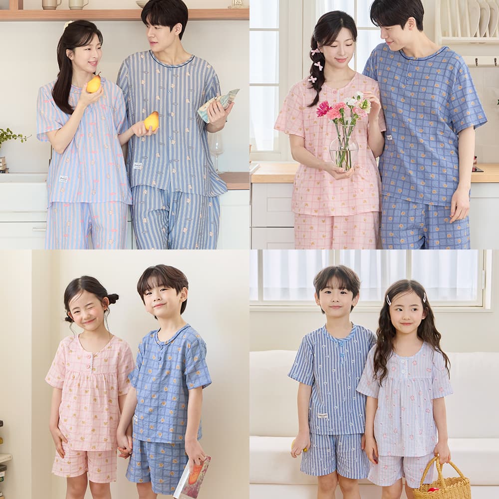 투위 여름잠옷 반팔 무형광 순면 커플 파자마 가격 비교 투위 tuwe 투위 여름잠옷 반팔 무형광 순면 커플 파자마