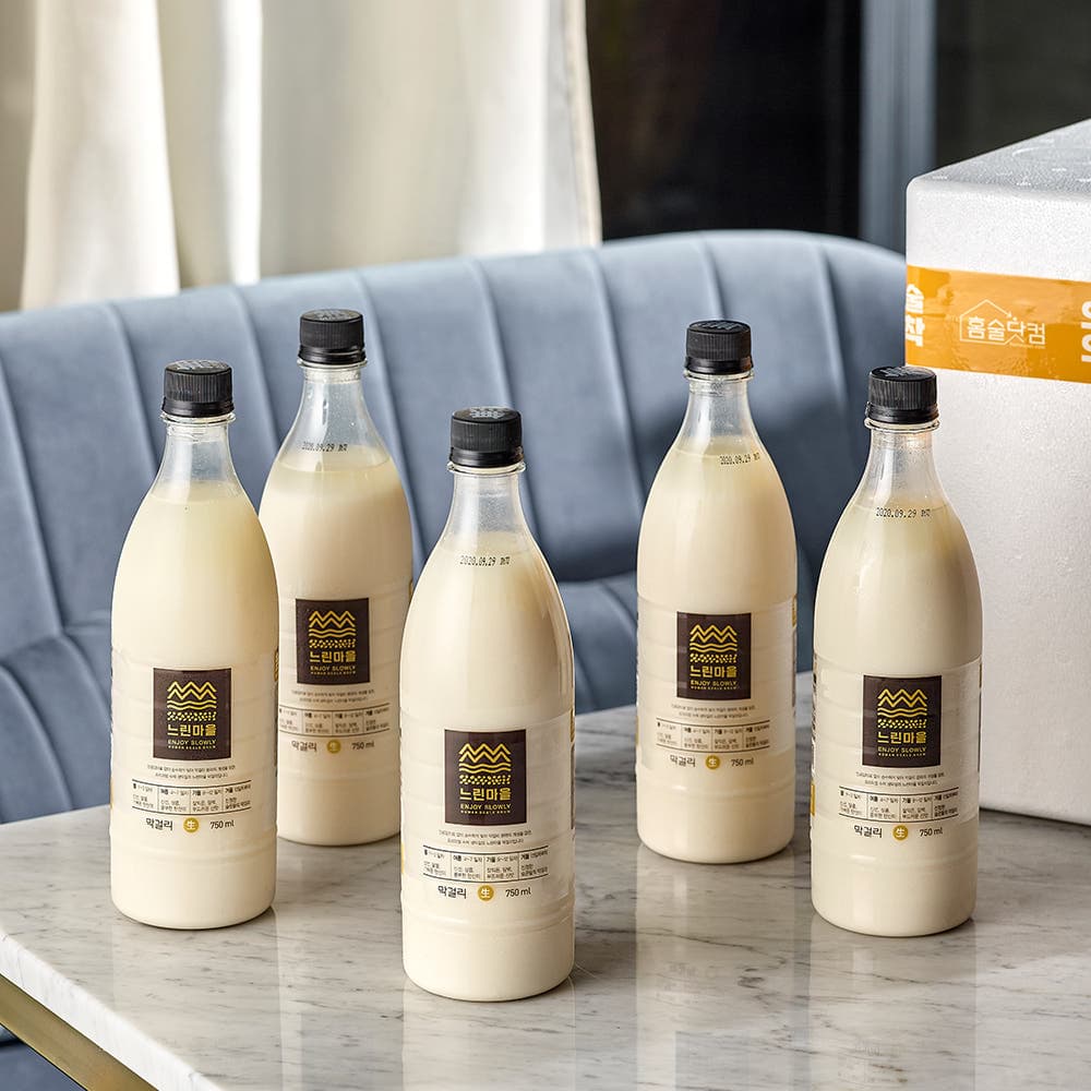 무아스파탐 프리미엄 느린마을막걸리 750ml x 5입 가격 추이 홈술닷컴 무아스파탐 프리미엄 느린마을막걸리 750ml x 5입 - 최저가 16,050원