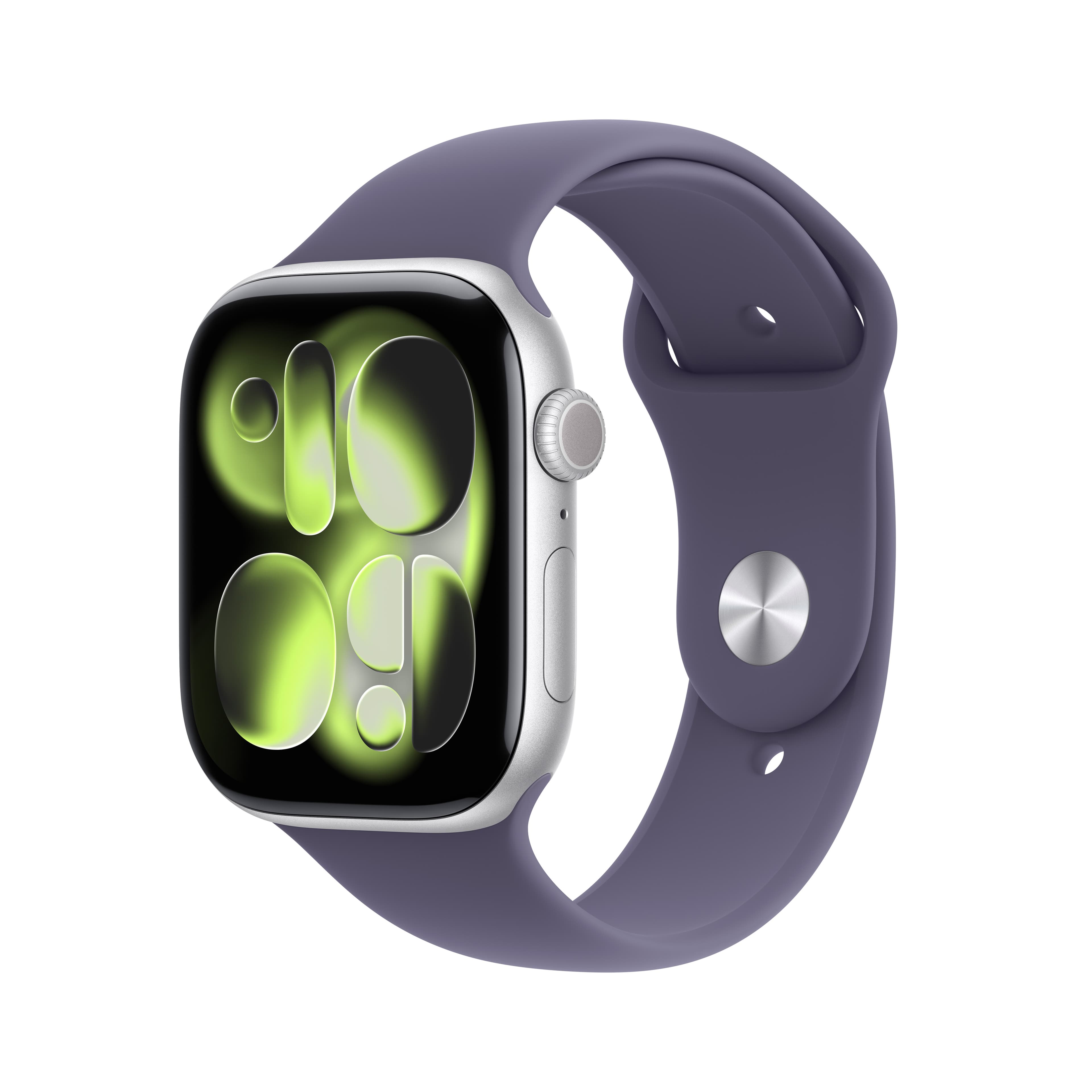 애플워치 11 GPS 실버 알루미늄 46mm 퍼플 포그 스포츠밴드 S/M 가격 추이 애플 공식 브랜드스토어 애플워치 11 GPS 실버 알루미늄 46mm 퍼플 포그 스포츠밴드 S/M - 최저가 639,000원