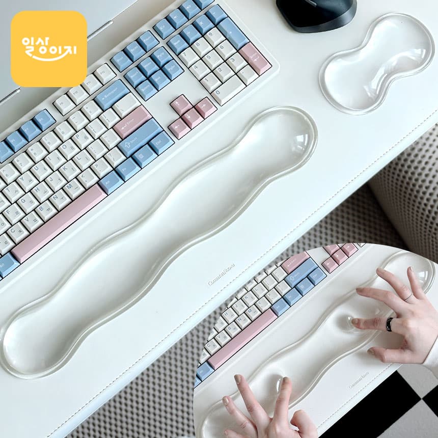 팜레스트 키보드 손목받침대 패드 실리콘 텐키리스 풀배열 투명 마우스겸용 세트 가격 추이 일상이지 공식스토어 팜레스트 키보드 손목받침대 패드 실리콘 텐키리스 풀배열 투명 마우스겸용 세트 - 최저가 15,800원
