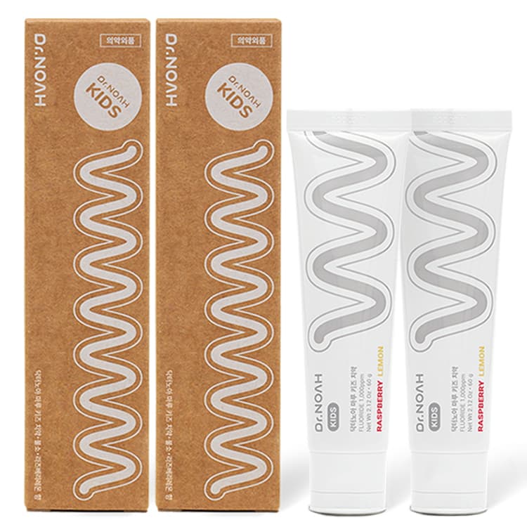 닥터노아 불소 아기치약 60g, 2개 가격 비교 닥터노아 닥터노아 불소 아기치약 60g, 2개