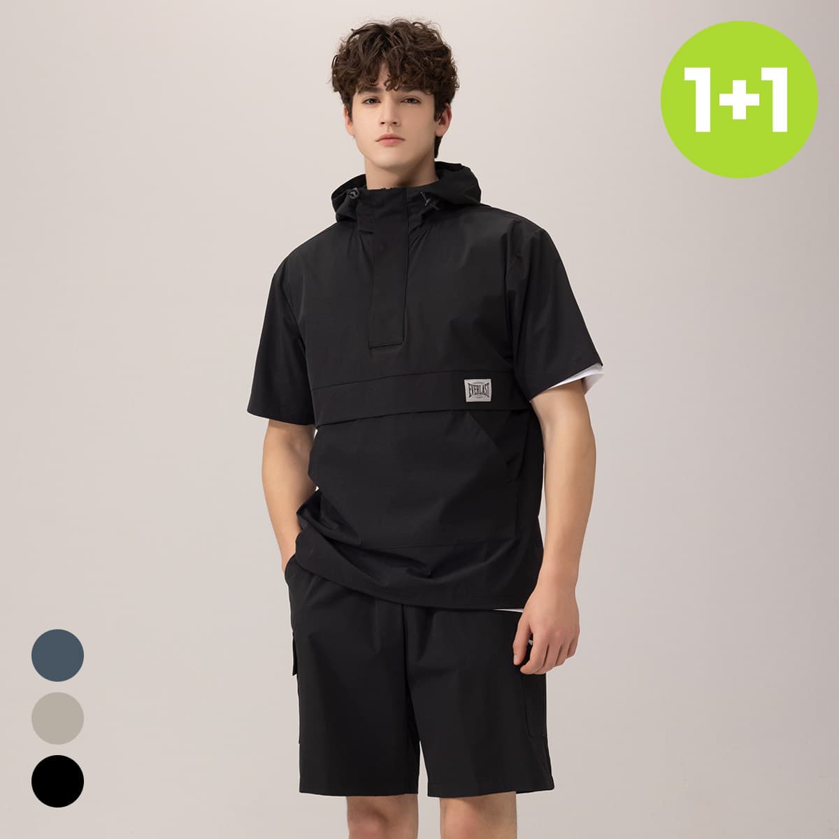에버라스트 남자 반팔 아노락 5부 상하 셋업 가격 추이 EVERLAST Korea 에버라스트 남자 반팔 아노락 5부 상하 셋업 - 최저가 96,000원